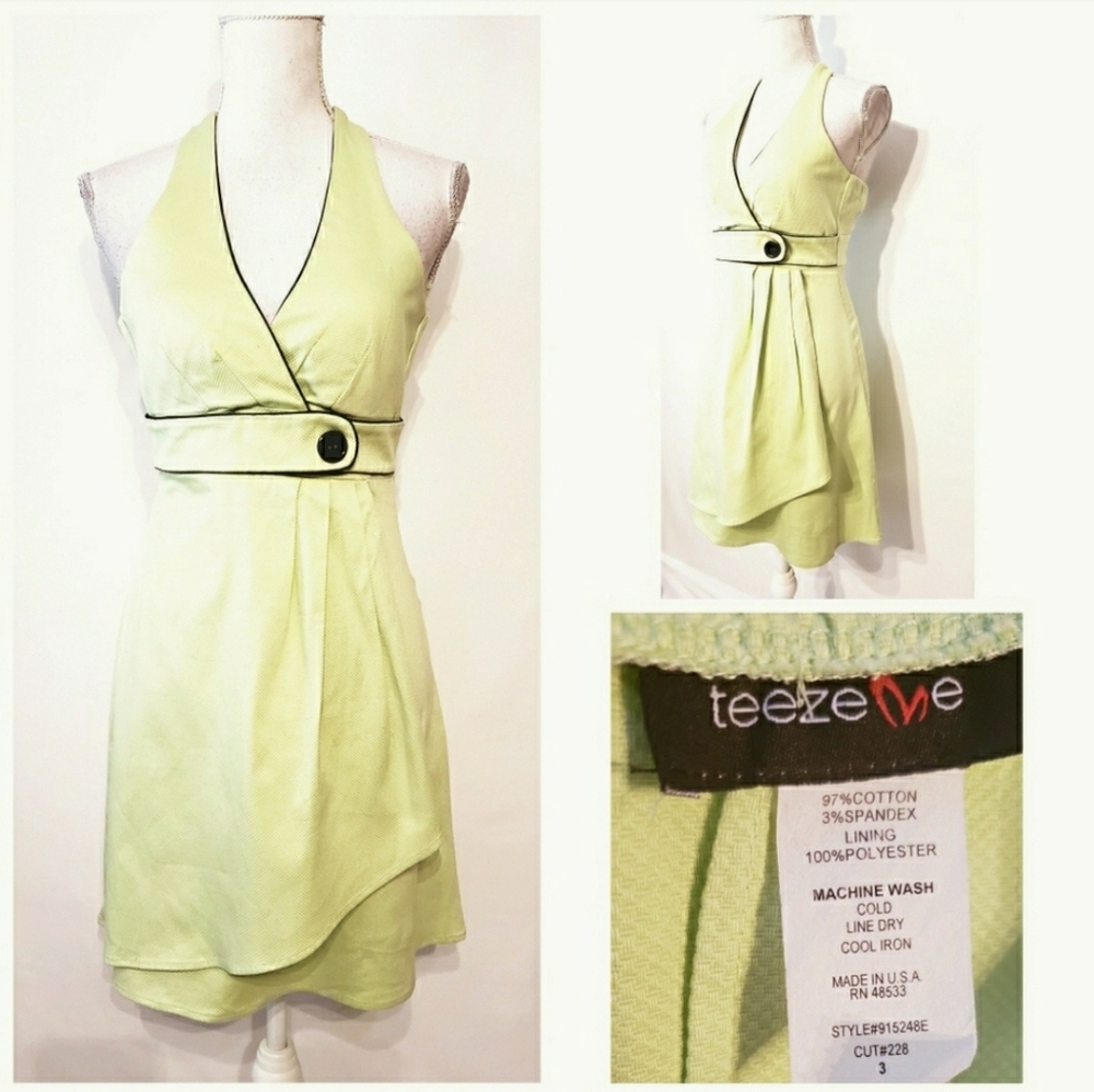 Teeze Me Halter dress